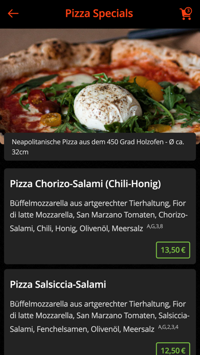 Pizzateria Michaelangelo Screenshot