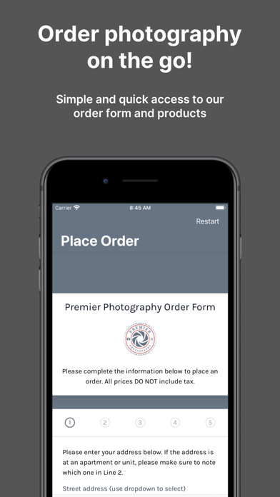 Premier Photography Screenshot