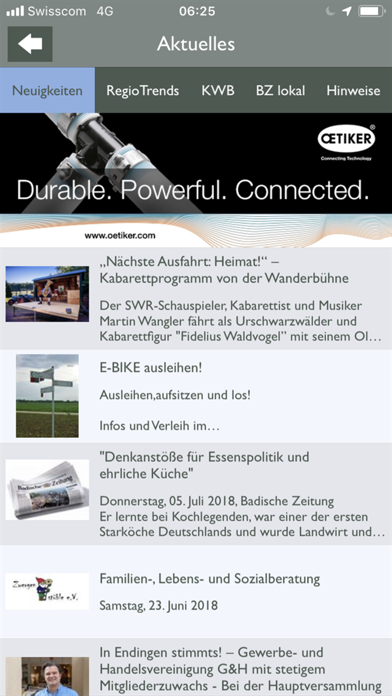 Endingen Info Screenshot