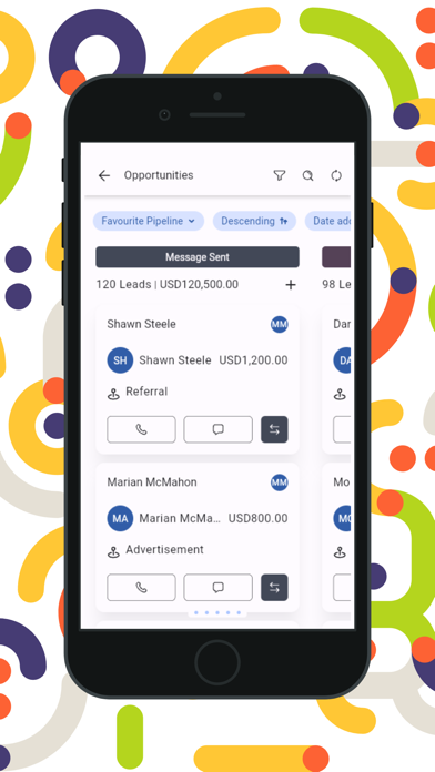 Hero CRM Screenshot