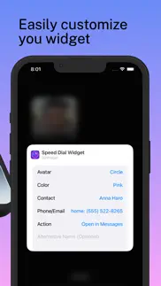sdwidget - speed dial widget iphone screenshot 3