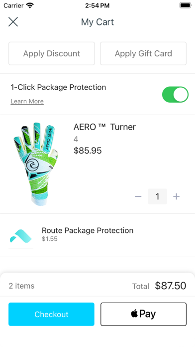 West Coast Goalkeeping Screenshot