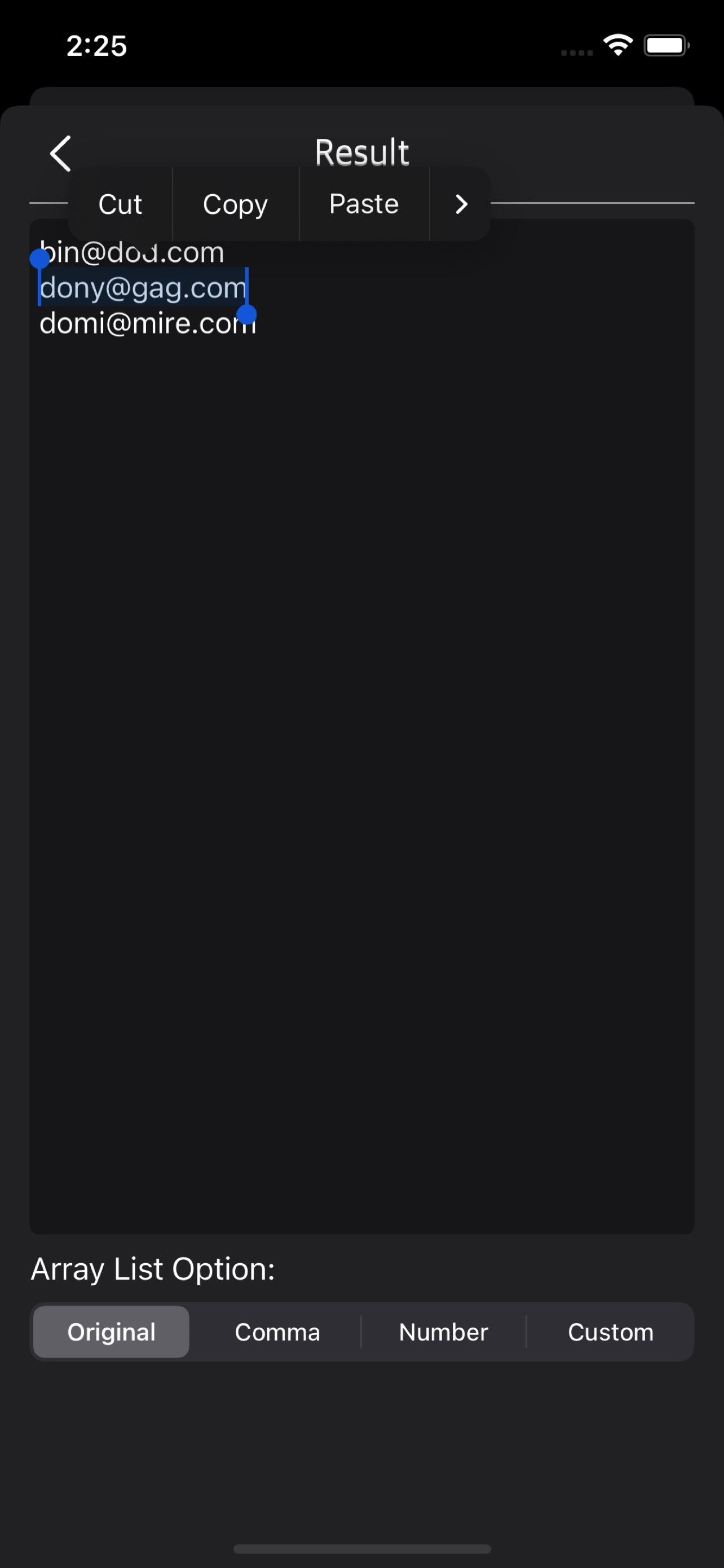 Text Mod