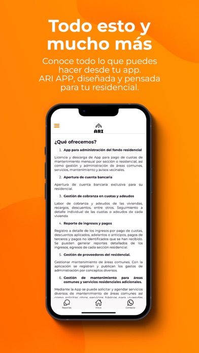 Administración Residencial Screenshot