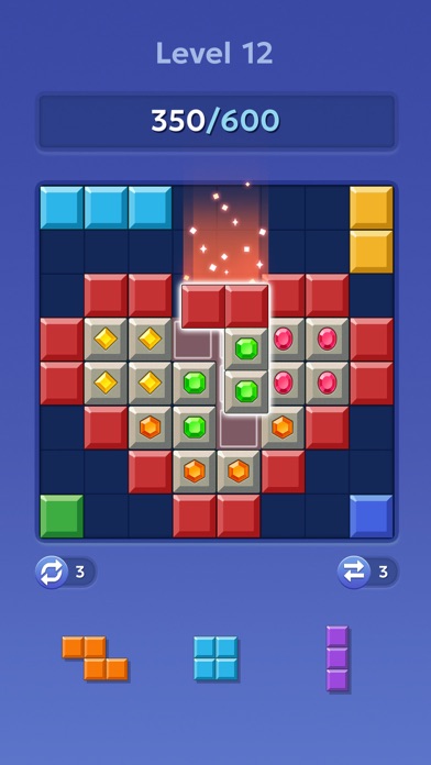 Screenshot #1 pour Block Smash: Jeu puzzle blocs