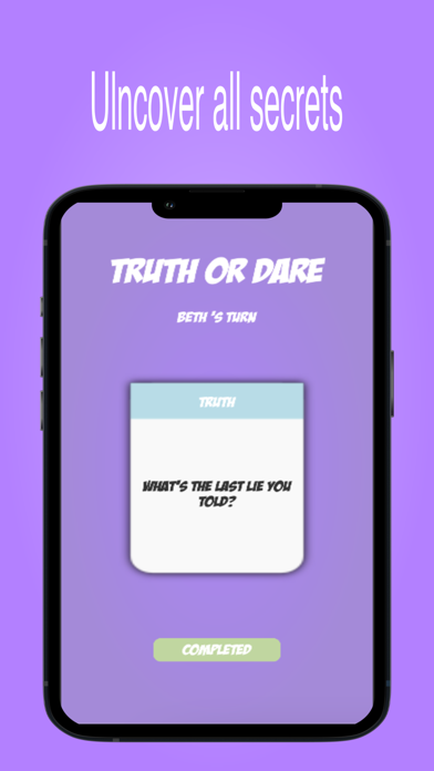 Truth or Dare - For The Girls Screenshot