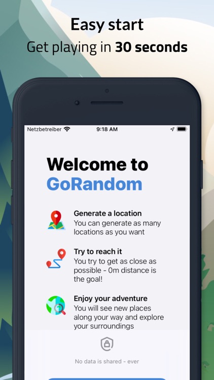 GoRandom - Exploration Game
