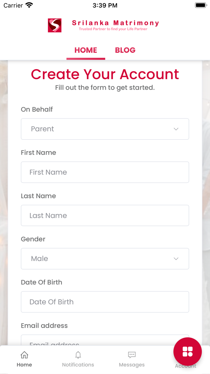 Srilanka Wedding App