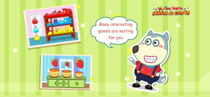 Wolfoo Learn Shapes and Colors