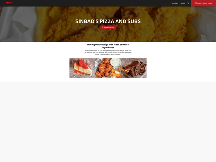 Sinbads Pizza and Subs