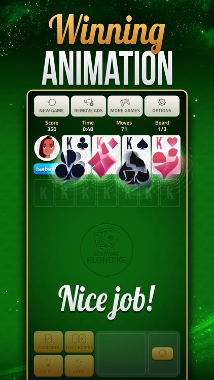 Solitaire Klondike - Card Game screenshot-4