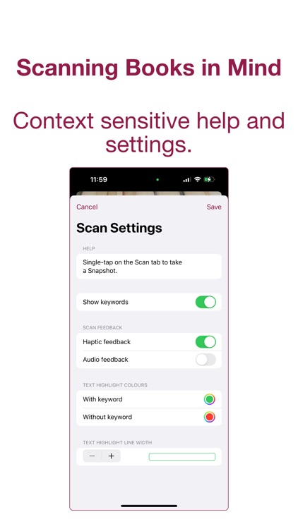 Scanning Books in Mind screenshot-3