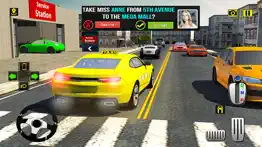 crazy taxi driving simulator iphone screenshot 2