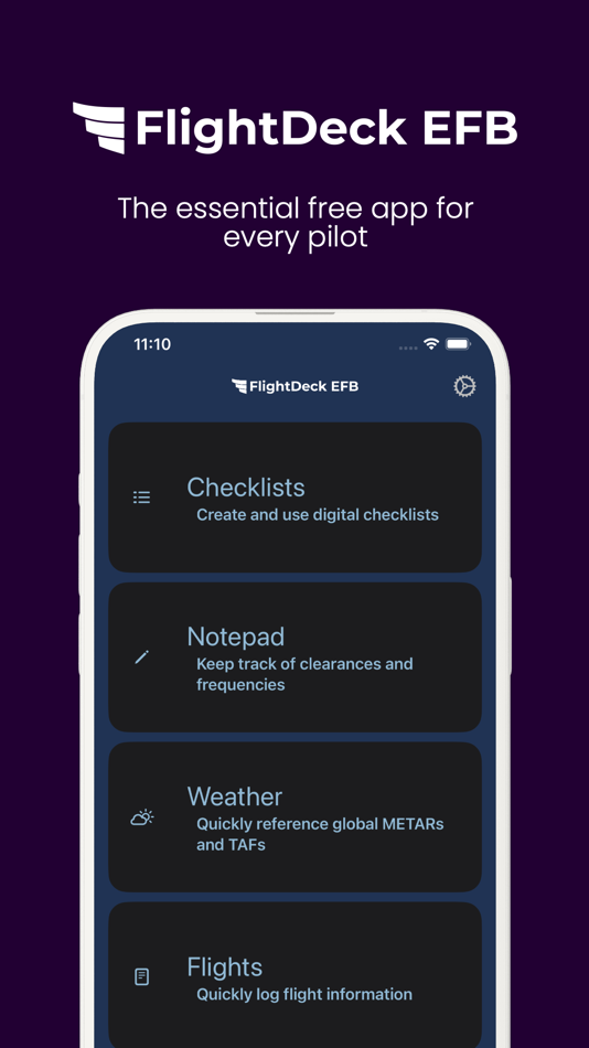 #1. FlightDeck EFB (iOS) 由: GNK Softworks Ltd