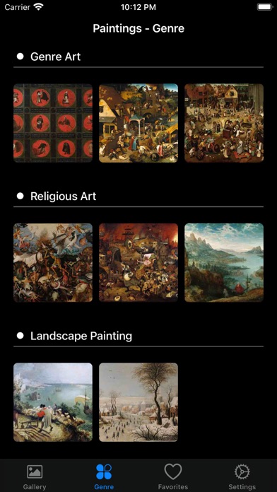 Artlist - Bruegel Collection Screenshot
