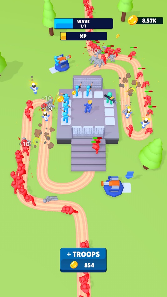 #3. Zone Defense 3D (iOS) 由: Play Holding