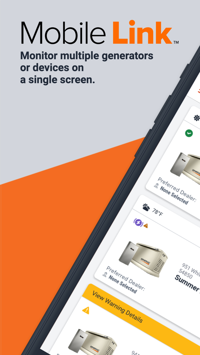 Mobile Link for Generators