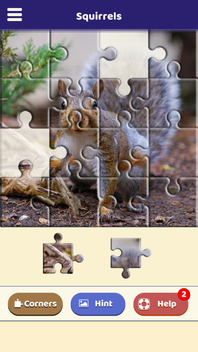Squirrel Love Puzzle Screenshot