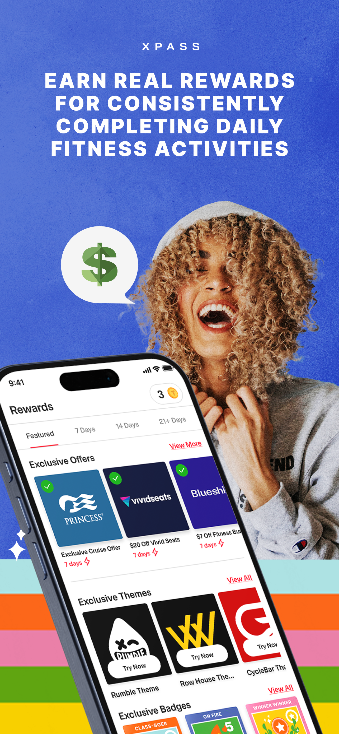 XPASS: Daily Fitness Rewarded