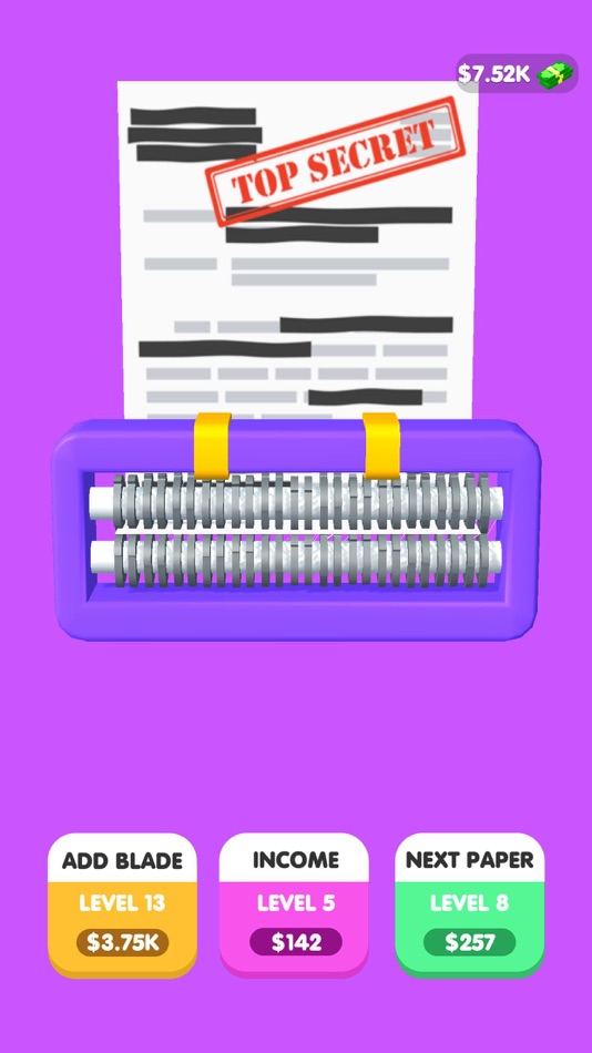 #1. Shredding Idle (iOS) 由: Virtual Projects Oyun Yazilim Ve Teknoloji