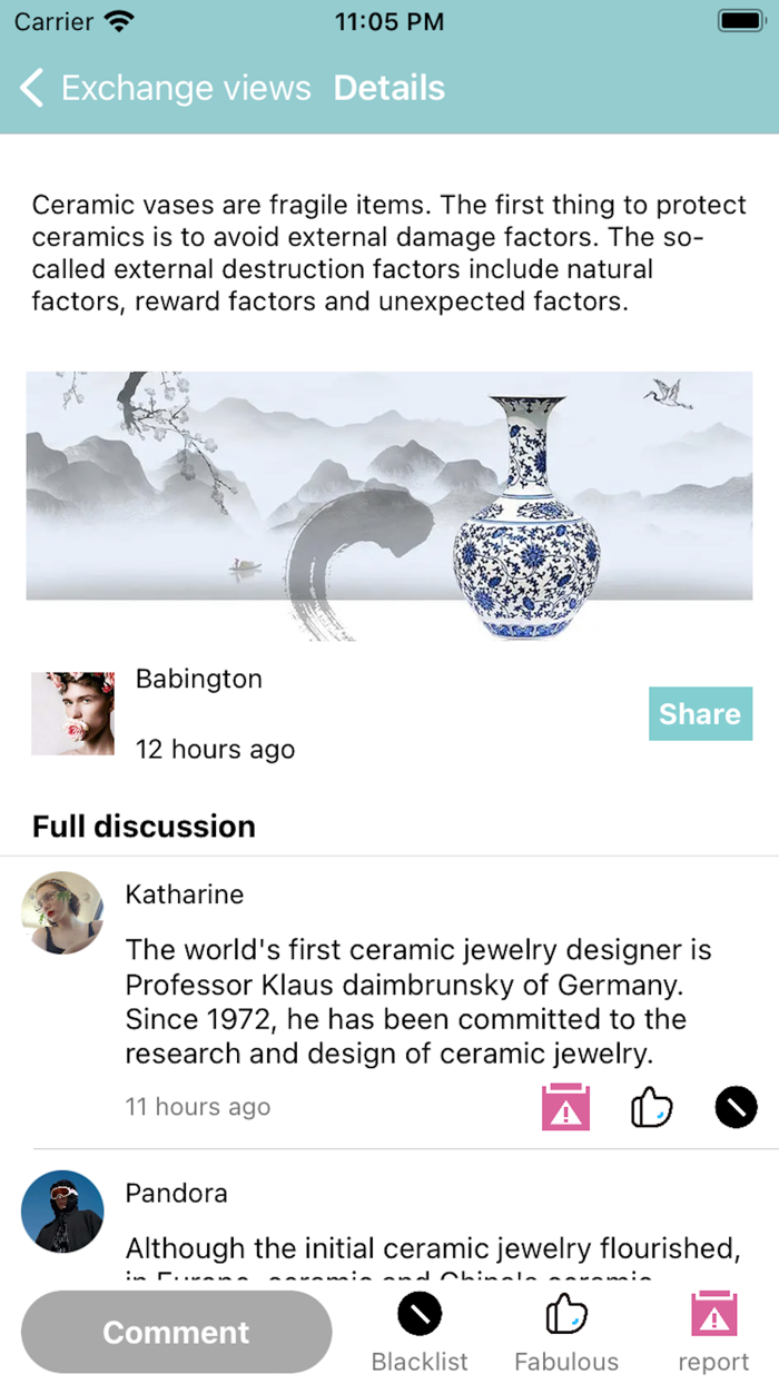 Ceramic Life Decoration Plaza