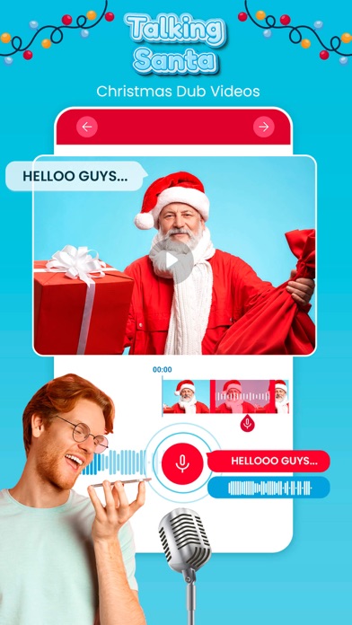 Talking Santa-Xmas Dub Videos Screenshot