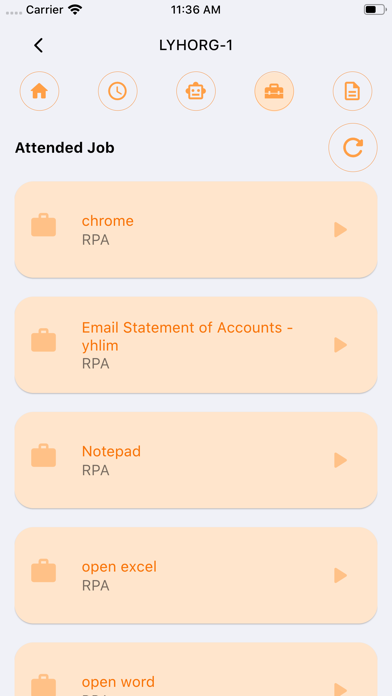 OrangeWorkForce Screenshot