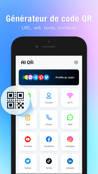 Screenshot #2 pour AI QR-Lecteur de code QR