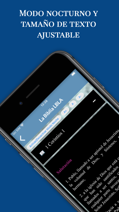 La Biblia de las Américas Screenshot