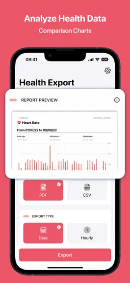 Game screenshot Health App Data Export Tool apk