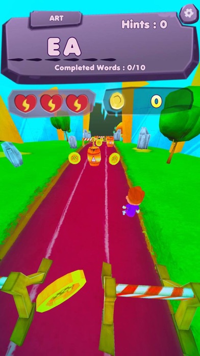 Screenshot 4 of Smart Runner Spelling Contest App