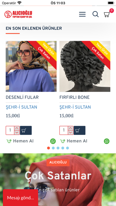 Alıcıoğlu Screenshot