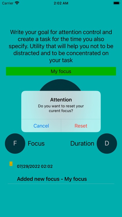 Distracted - Activity Counter