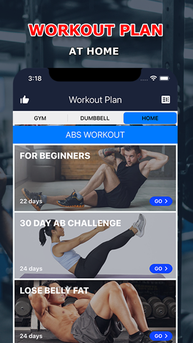 Fitness: Six Pack in 30 Days Screenshot