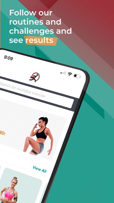 ExerWin Fitness Coach Screenshot