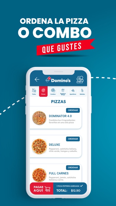 Domino's Pizza El Salvador Screenshot