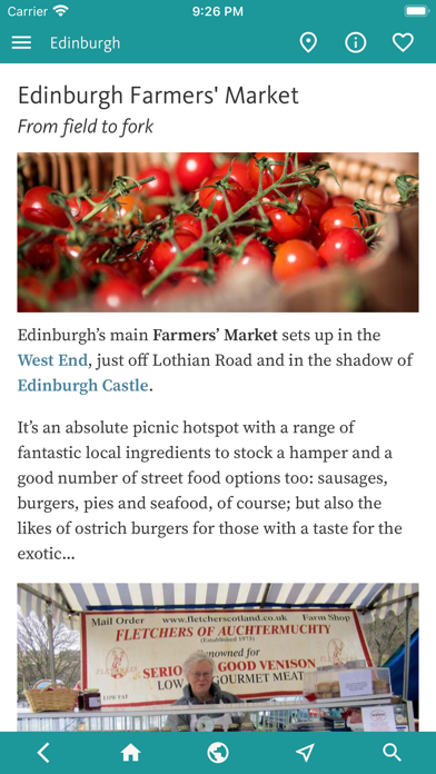 Edinburgh's Best: Travel Guide Screenshot