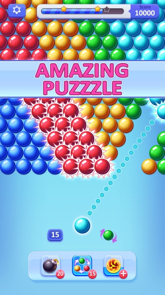 #3. Shoot Bubbles - Bubble Pop (iOS) 由: IVYMOBILE INTERNATIONAL ENTERPRISE LIMITED