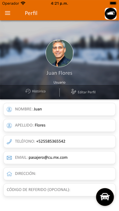 CU - Conductores Unidos Screenshot