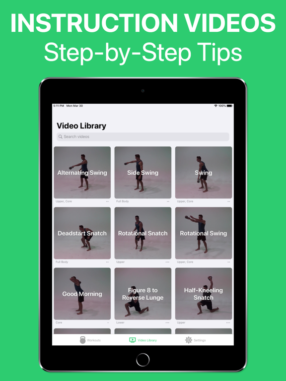 Screenshot #5 pour My Kettlebell Workout