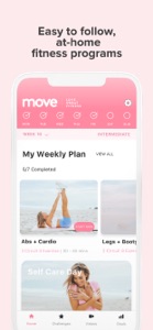 MOVE by Love Sweat Fitness screenshot #2 for iPhone