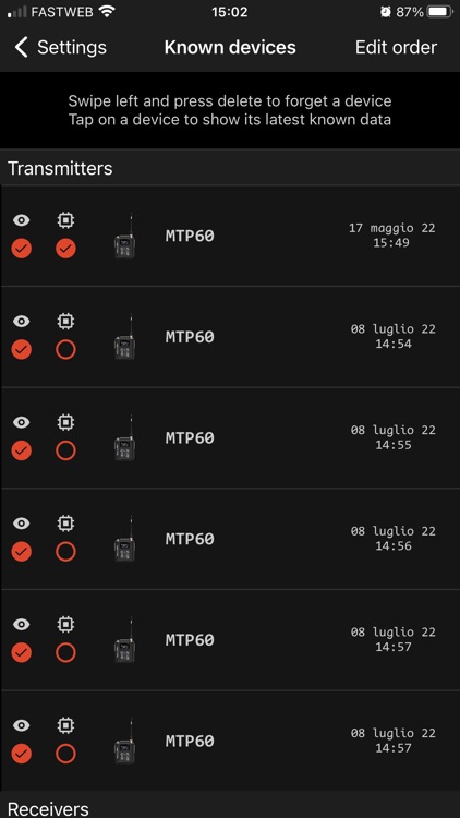 Wisycom BT screenshot-7