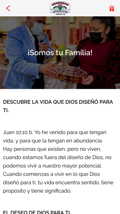 MINISTERIO DIOS ES AMOR Screenshot
