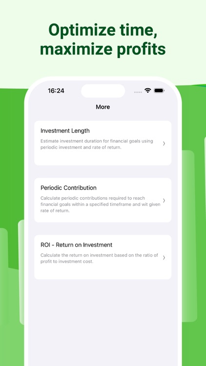 Investment Calculator - Calc