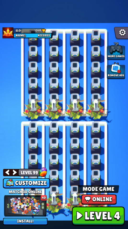 #1. Item Sort Puzzle Online (iOS) 由: Tran Viet