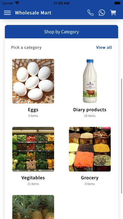 Wholesale Mart. Screenshot