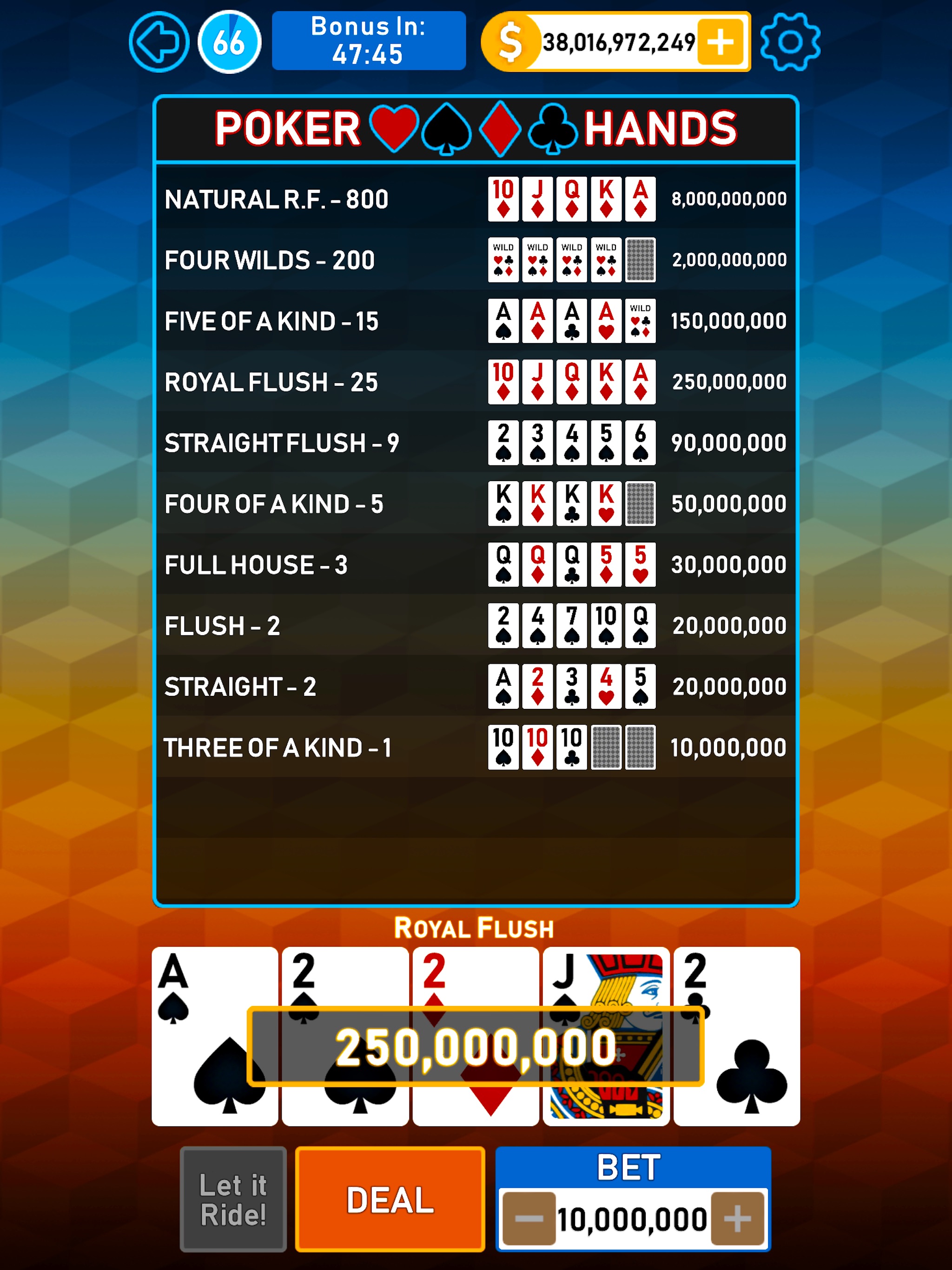 Video Poker Multi Bonusのおすすめ画像9