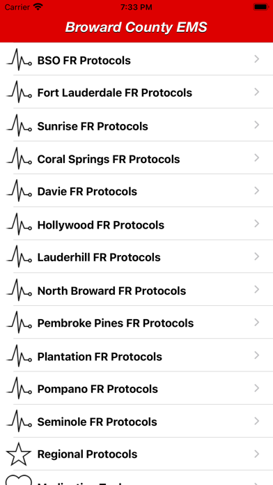 Broward County EMS Screenshot