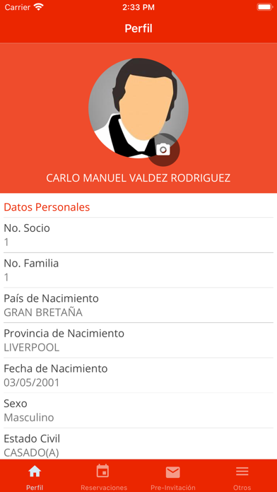 El Socio - Casa de España Screenshot