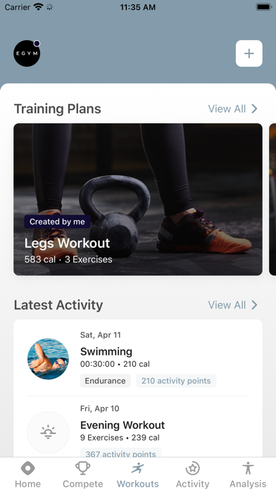 The Blue Zone Gym Screenshot